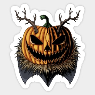 halloween ccharacter pumpkin monster Sticker